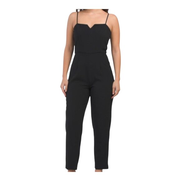 NWT Julia Jordan 2-Piece Embroidered Floral Overlay Jacket & Jumpsuit Wo… - Picture 3 of 15